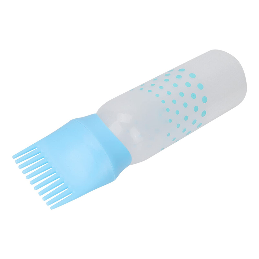 Shampoo Applicator Bottle with Comb Tip for Even Coverage, Refillable Hair Dye Dispenser