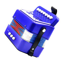 Beginner Accordion for Kids and Adults, Compact Mini Handheld Instrument with Clear Sound for Music Education