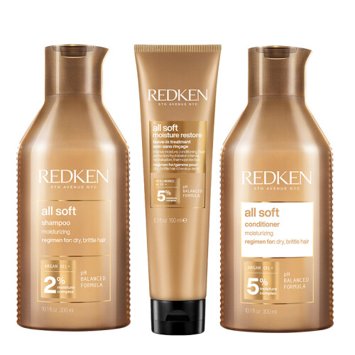 REDKEN Redken All Soft Moisture Trio Bundle 