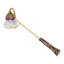 Vintage Rhinestone Candle Snuffer Extinguisher with Long Handle for Jar and Tea Light Candles Ref: 2279