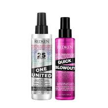 Redken One United Multi-Benefit Treatment 150ml & Quick Blowout 125ml