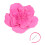 Καπέλα Washranp Fascinators, Μονόχρωμο Αφρό Μεγάλο Κλιπ Μαλλιών με Λουλούδια, Νυφικό Πάρτι, 4