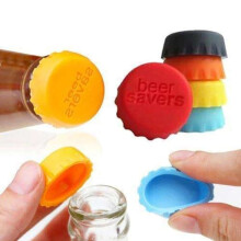 6er-Pack Bierkonservierer für Bierliebhaber – Vakuumiergerät – Stopfen, mehrfarbig