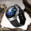 Montre connectée MT200 avec Bluetooth, écran AMOLED de 1,43 pouce et encodeur. 1