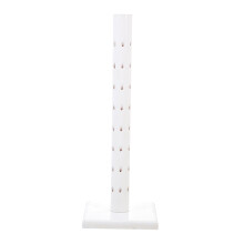 Lollipop Stand Wooden Base Party Holder Tabletop Candy Cake Display Cylinder White