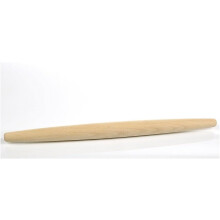 Rodillo de amasar cónico de madera de haya, 20 pulgadas.