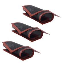 Accessoires pour la pâtisserie (biscuits, pain, etc.) : tapis de cuisson perforé en silicone antiadhésif, lot de 6.