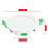6 pcs 7W White LED Downlight Recessed Ceiling Lights Slim Spotlights 3