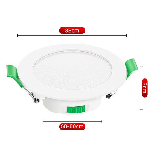 6 pcs 7W White LED Downlight Recessed Ceiling Lights Slim Spotlights 2