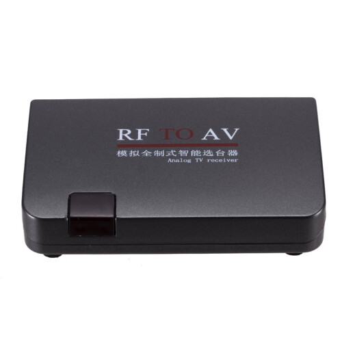 HALJEN Wifi Tv Rf σε Av TV Receiver Box Μετατροπέας βίντεο Προσαρμογέας + Καλώδιο Av 2