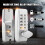 Zinc Alloy Security Lock With A Customizable 2-8 Digit Combination Code For Optimal Protection 7