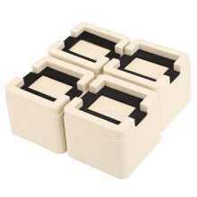 Stackable Bed Riser Blocks Improved Ergonomics Extra Space Creation Heavy Duty Support With Recyclable Materials Eco Friendly Design For Chairs Desks