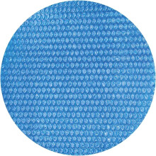 Round Bubble Wrap Solar Pool Cover for Above Ground Pools, UV Protection and Heat Retention