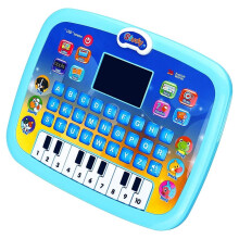 LNKOO Tablet Toy for 1-3 Years Old, Educational Learning with Light & Music, Interactive Numbers, Alphabet, Animals, Math, Gift for Toddlers