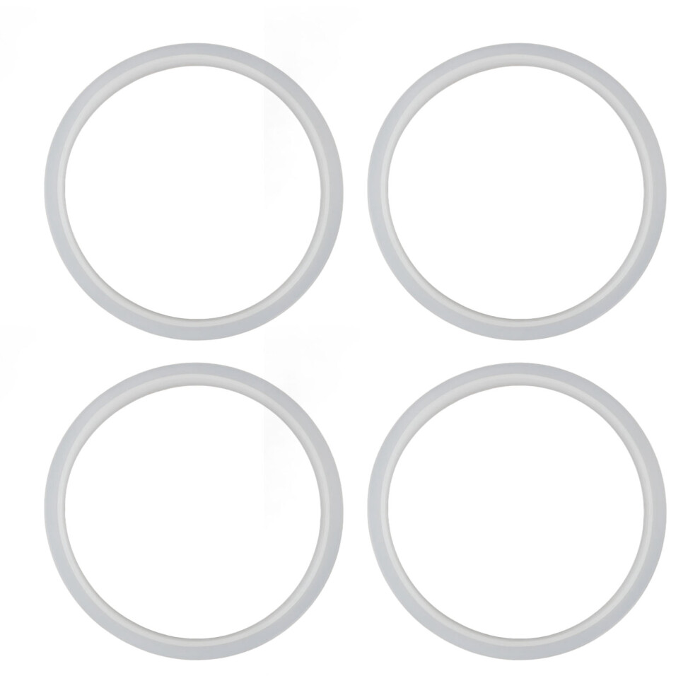 Silicone Sealing Rings 4-Pack, Heat-Resistant Gaskets Compatible With 6L Water Distiller, Durable Leak-Proof Replacement Parts 9482828505614