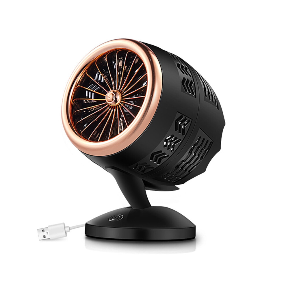 Mantuo New Portable Usb Dual-Blade Turbo Fan Mini Circulation Fan 9482828505829
