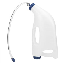 4L Calf Feeding Bottle with Stomach Tube, Food Grade Farm Animal Milk Feeder, Easy Clean Design