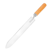 Stainless Steel Beekeeping Hive Tool Honey Extraction Scraper with Ergonomic Easy‑Grip Handle