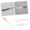 Stainless Steel Beekeeping Hive Tool Honey Extraction Scraper with Ergonomic Easy‑Grip Handle 4