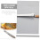 Stainless Steel Beekeeping Hive Tool Honey Extraction Scraper with Ergonomic Easy‑Grip Handle 2