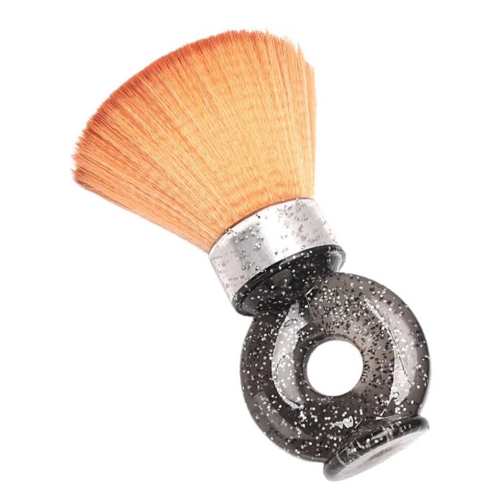 Shaving Brush with Ergonomic Handle Grip, Durable Bristles Barber Neck Duster for Men's Grooming
