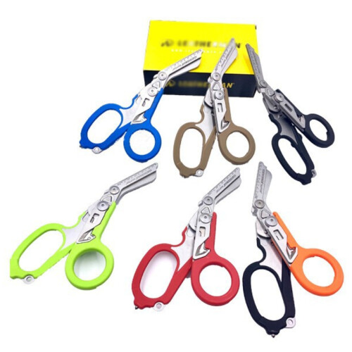 Multifunction Scissors Raptors First Aid Expert Tactical Folding Scissors Outdoor Survival Tool Combination Tools 1