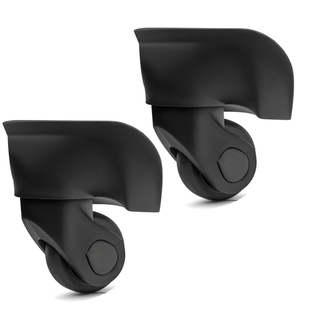 1 Pair Heavy Duty Luggage Wheel Replacement Trolley Casters 360 Degree Swivel 9173940208988