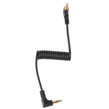 Câble jack 3,5 mm mâle vers stéréo, rallonge audio coudée à double embout pour casque audio de voiture