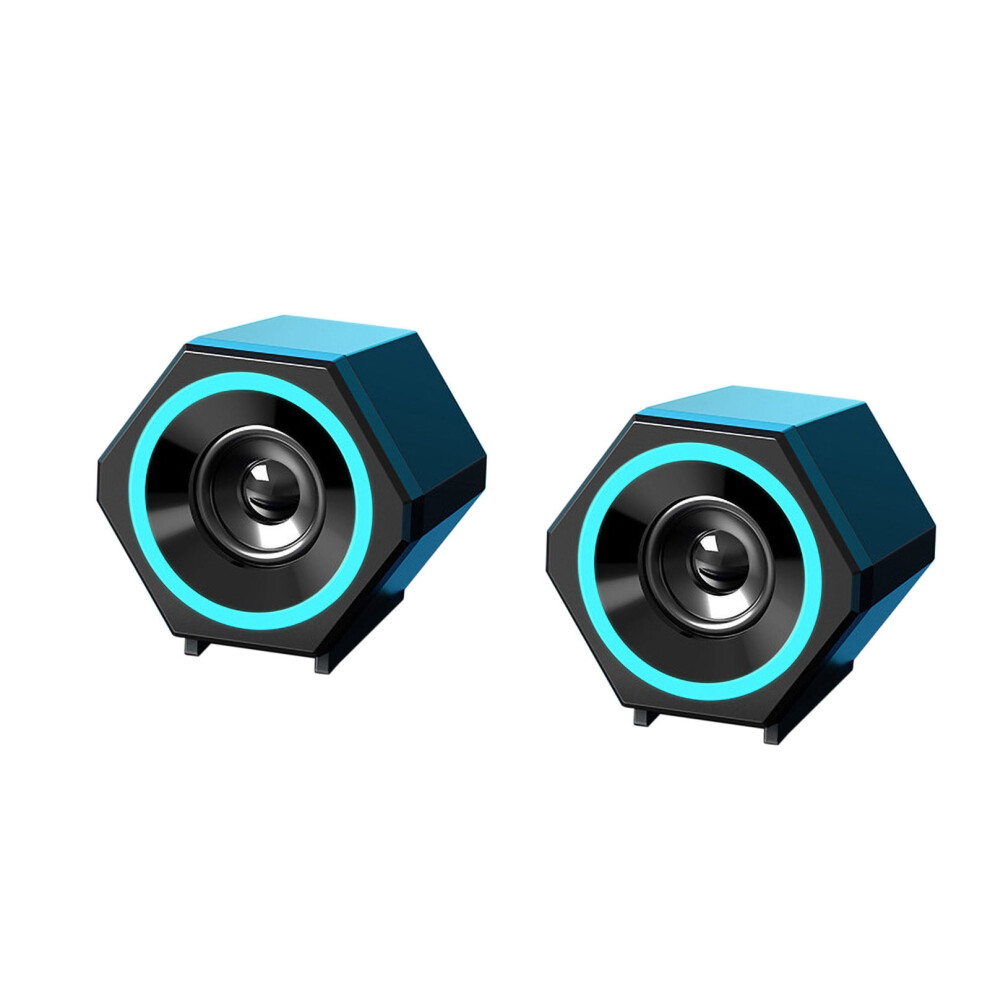 Speakers Gnobogi Computer Sound Notebook Desktop Small Speaker Usb Wired Heavy Subwoofer Small Speaker Portable Audio Clearance 9395123110646