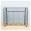 Wrought Iron Fireplace Screen 3 Panel Foldable Spark Guard with Ember Protection Rustic Retro Style 1