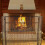 Wrought Iron Fireplace Screen 3 Panel Foldable Spark Guard with Ember Protection Rustic Retro Style 4