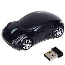 2.4G Wireless Mouse Car Mouse with USB Reciver 1600DPI Optical Mouse for PC Computer Laptop, High Precision Cute Mouse
