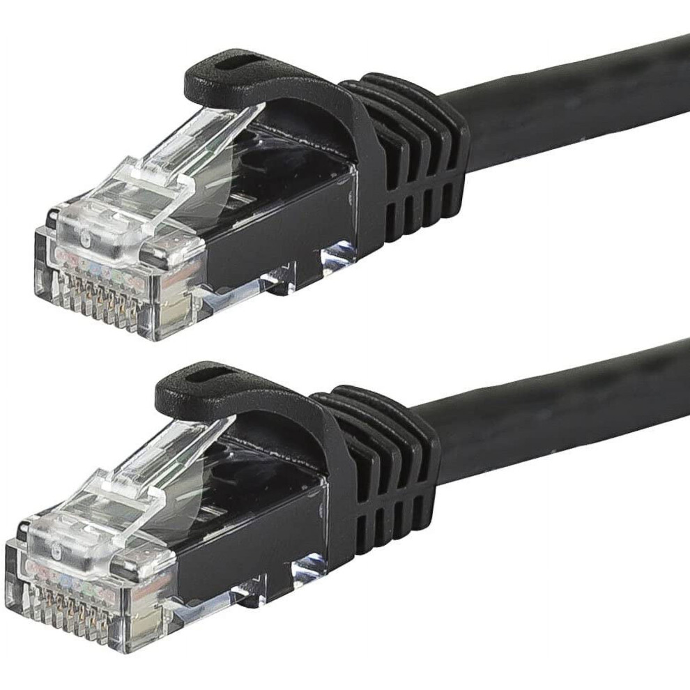 Flexboot Cat6 Ethernet Patch Cable - Network Internet Cord - Rj45, Stranded, 550Mhz, Utp, Pure Bare Copper 9482828509889
