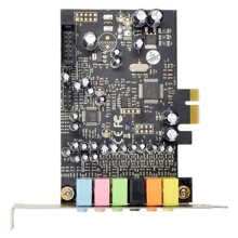 PCIe 7.1-Kanal-Soundkarte mit Stereo-Surround-Sound, integriertem 7.1-Kanal-Audiosystem (PCI-E) CM8828