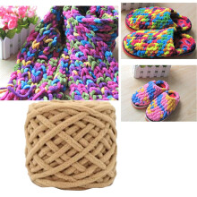 TAKTUK Crochet Yarn for Crocheting, Knitting Blanket Yarn DIY Craft, Brown - compatible with crochet projects