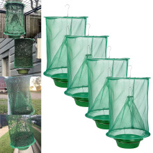 4 Pack Outdoor Fly Traps for Ranch and Stable, Disposable Horse Fly Trap for Barn and Garden