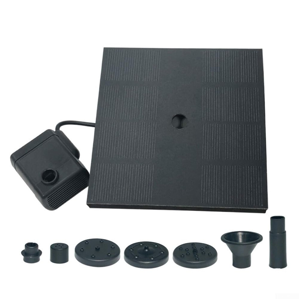 Solar Fountain Pump 4W For Garden Pond And Bird Bath, Adjustable Spray Height, Energy Saving 9099447420152