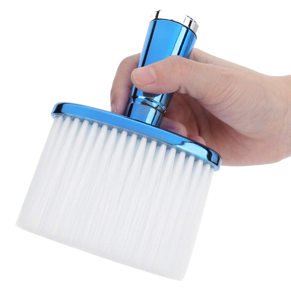 Barber Neck Duster Brush Set for Quick Hair Removal, Durable Electroplated Finish, Salon and Home