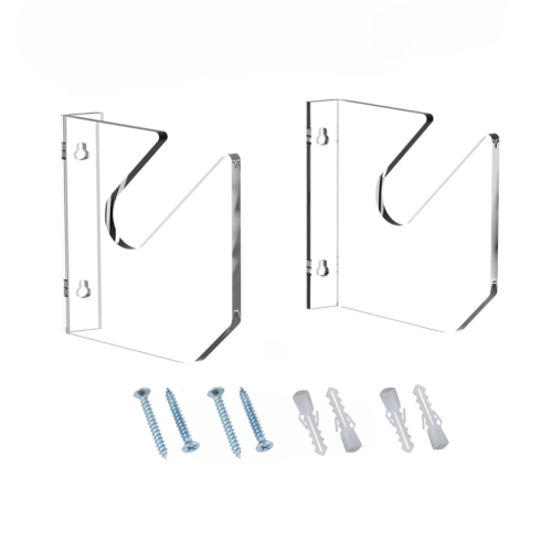 1 paire de supports muraux pour skateboards