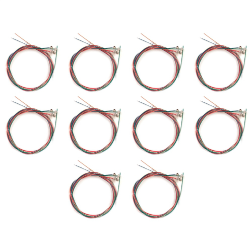10 Sets Strings for Classical Guitar Accessories Colored String