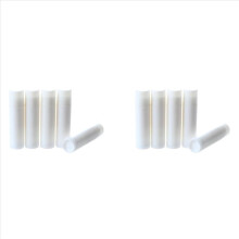 10 tubes de graisse en liège pour flûte, hautbois, clarinette, saxophone et instruments à anche (blancs)