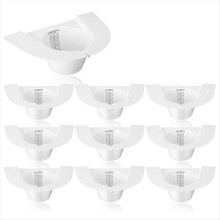 10 Pcs Urine Hats for Toilets Stool Sample Collection Kit Urine Collection Hat Urine Collector Specimen