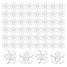 1000 canettes transparentes pour machine à coudre, canettes pour machine à coudre de classe