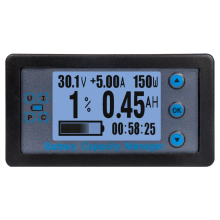 Coulometro Bluetooth da 100 A, tester di capacità della batteria, amperometro, voltmetro