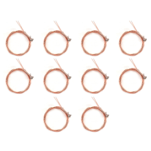 10 set di corde per chitarra classica, accessori in rame rosso