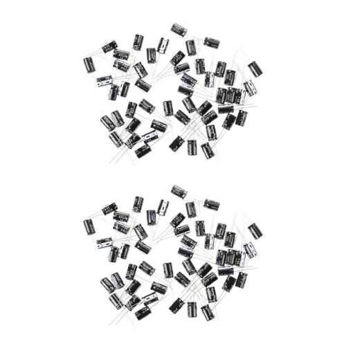 100Pcs 35V Electrolytic Capacitor 470UF 10 x 17mm