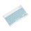 10inch Backlit Keyboard Bluetooth Protable Mini Mute Keyboard D 1