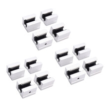 Bloque de rodamientos para fresadora de movimiento lineal de aluminio SBR12UU de 12 mm, 12 unidades,