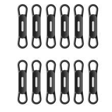 Set van 12 magnetische pennenhouders van siliconen voor in de koelkast