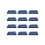 12 Pcs for Respironics DreamStation CPAP Reusable Pollen Filter 1
